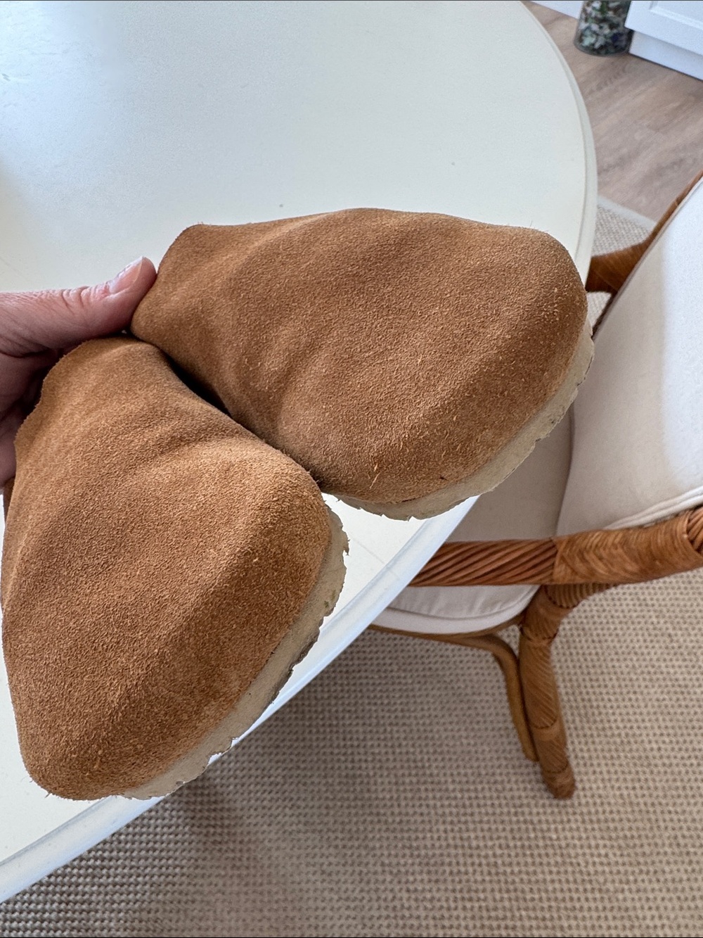 Seychelles Routine Slip-On Mules shoe feels like home 8.5 suede taupe minimalist - Picture 11 of 11